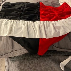 Harley Quinn skit swim bottom